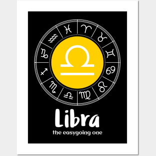 Libra The Easygoing Zodiac Sign Posters and Art